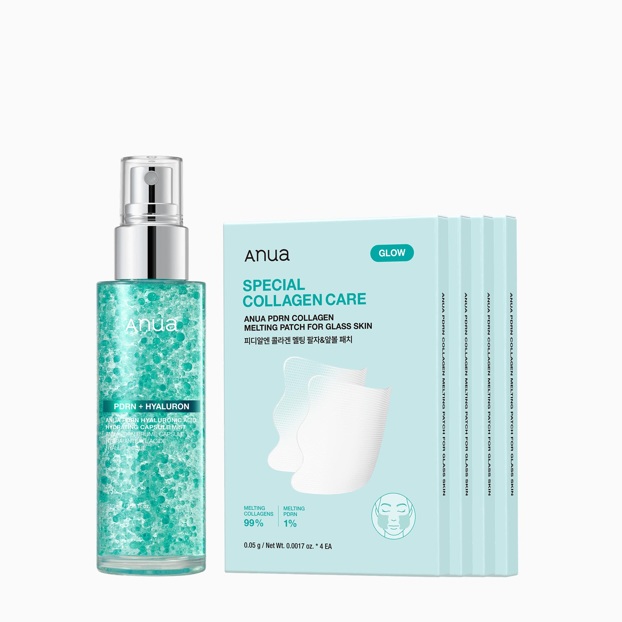 PDRN Collagen Wrinkle Smoothing Set for Glass Skin